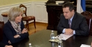 Sastanak ministra Dačića sa predsednicom Odbora za spoljne poslove u Parlamentu Francuske, Elizabet Gigu [1.11.2014.]