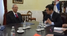Susret PPV i MSP I. Dačića sa ambasadorom SAD u R. Srbiji M. Kirbijem [14.5.2014.]