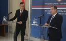 Dačić i Sijarto o organizovanju zajedničke sednice vlada Srbije i Mađarske i sporazumu o strateškom partnerstvu [17.06.2020.]