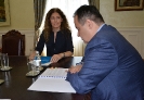 Састанак министра Дачића са шефом Канцеларије УН за пројектне услуге (UNOPS) [09.08.2018.]