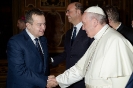 Ministar Dačić prisustvovao audijenciji kod Pape Franciska [29.01.2018.]