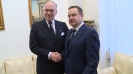  Susret Ministra Dačića sa predsednikom Svetskog jevrejskog kongresa Ronaldom Lauderom, na marginama konferencije OEBS-a [30.01.2018.]