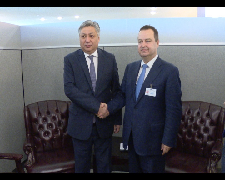 Ivica Dacic with H.E. Mr. Erlan Abdyldayev