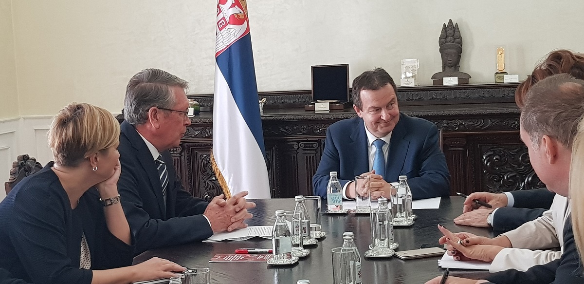 Ivica Dacic with H.E. Alexander Chepurin
