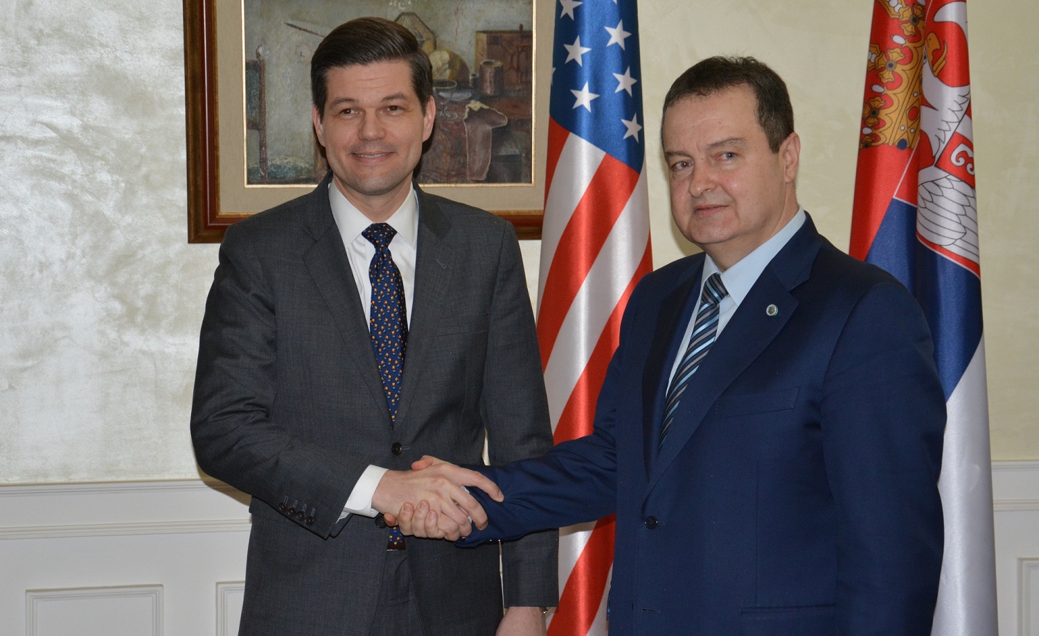 Ivica Dacic and Wess Mitchell
