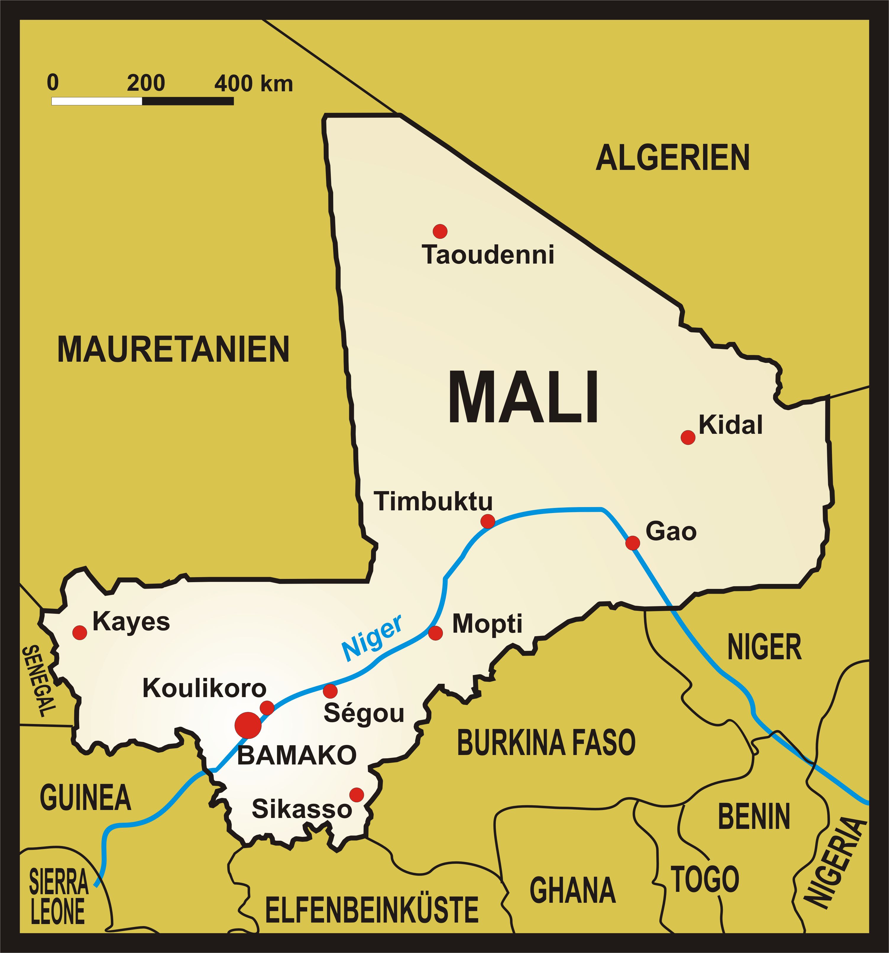 mapa mali