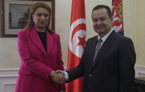 Ministar Dačić - gradonačelnica Grada Tunisa
