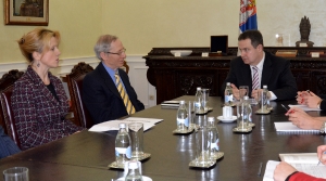 Sastanak ministra Dačića sa ambasadorom SAD i producentom Šapirom