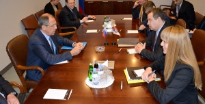 Sastanak ministra Dačića sa MSP RF, Sergejem Lavrovim