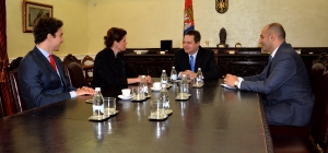 Sastanak ministra Dačića sa poslanicom slovenačkog Parlamenta