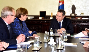 Sastanak ministra Dačića sa predsednikom Parlamentarne skupštine SE, An Braser