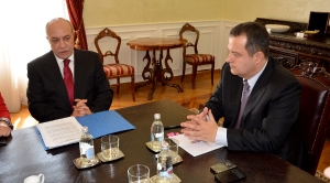 Sastanak ministra dačića sa ambasadorom Azerbejdzana u Srbiji