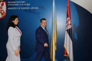 Sastanak ministra Dačića sa  Ivanom Klimpuš-Cincadze