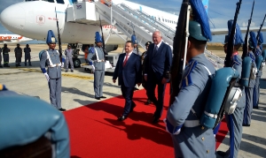 Doček ministra Dačića na aerodromu u Venecueli