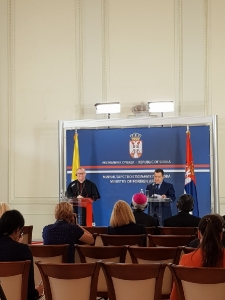 Sastanak ministra Dačića sa kardinalom Pjetrom Parolinom