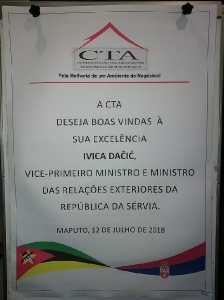 Privrednici Mozambika i ministar Dačić