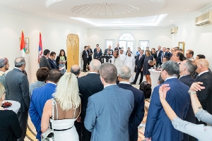 Prijem u Ambasadi Srbije u Abu Dabiju