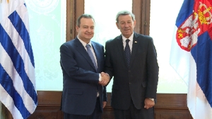 Šefovi diplomatija Srbije i Urugvaja 