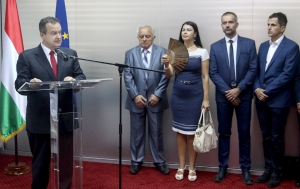 Ivica Dačić na ceremoniji svečanog otvaranja Konzulata Mađarske u Beogradu