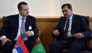 MSP Dačić sa MIP Turkmenistana Rašidom Meredovim