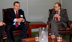 Састанак министра Дачића са замеником генералног секретара НАТО Александром Версбауом