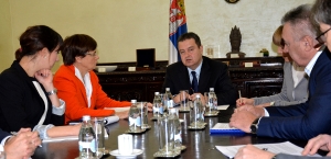 Састанак министра Дачића са високим комесаром ОЕБС-а за националне мањине