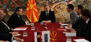 Министар Дачић посетио Мисију ОЕБС-а у Македонији