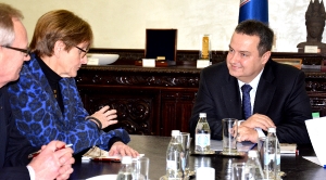 Састанак министра Дачића са председником Парламентарне скупштине СЕ, Ан Брасер