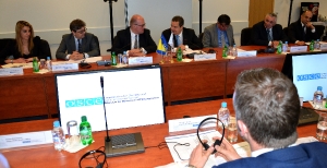 Министар Дачић са шефом и члановима Мисије ОЕБС у БиХ