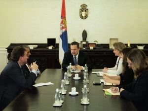 Састанак министра Дачића са шефом УНМИК-а, Фаридом Зарифом