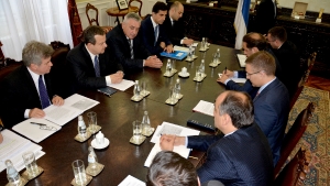 Састанак министра Дачића са министрима Стефановићем и Љајићем