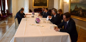 Састанак Тројке ОЕБС-а са председником Финске