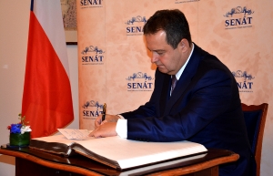 Министар Дачић састао се са председником Сената Чешке