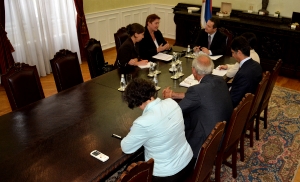 Састанак мииистра Дачића са амбасадорком Словачке