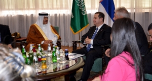 Састанак министра Дачића са принцом Саудијске Арабије 