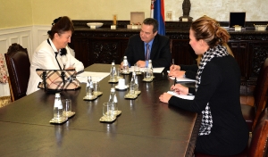 Састанак министра Дачића са амбасадорком Кипра