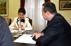 Sastanak ministra Dačića sa ambasadorkom Kipra