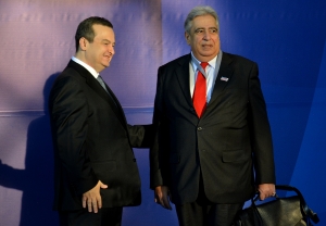 Руковање министра Дачића са шефовима делегација