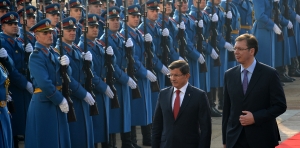 Doček premijera  Turske u Beogradu