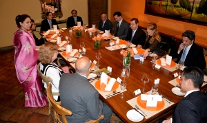 Радни ручак министра Дачића са шефовима дипломатских мисија Азијско-пацифичког региона у Србији 