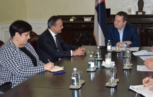 Sastanak ministra Dačića sa Mehmetom Bozajom