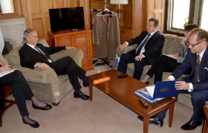 Састанак министра Дачића са шефом Владине већине у Парламенту Канаде