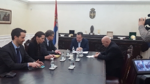 Састанак министра Дачића са амбасадором Дитманом