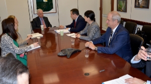 Састанак министра Дачића са сенатором Роном Џонсоном