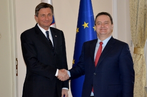Sastanak ministra Dačića sa predsednikom Slovenije, Borutom Pahorom