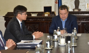 Sastanak ministra Dačića sa Li En Jongom