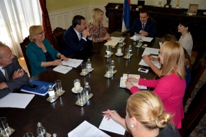 Sastanak ministra Dačića sa delegacijom Monitoring komiteta Parlamentarne skupštine Saveta Evrope