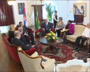 Dačić i predsednik Surinama Dezire Delano Boters