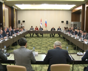 Ivica Dačić predvodio je delegaciju Republike u Sočiju Srbije na 16. zasedanje Međuvladinog komiteta za saradnju Srbije i Rusije