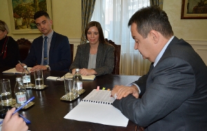 Ивица Дачић - Њ.Е. Рут Стјуарт